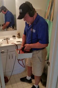 bathroom plumbing leak detection specialist in jackson